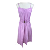 MINKPINK Diita Mini Sleeveless Belted Lilac Dress Size Large