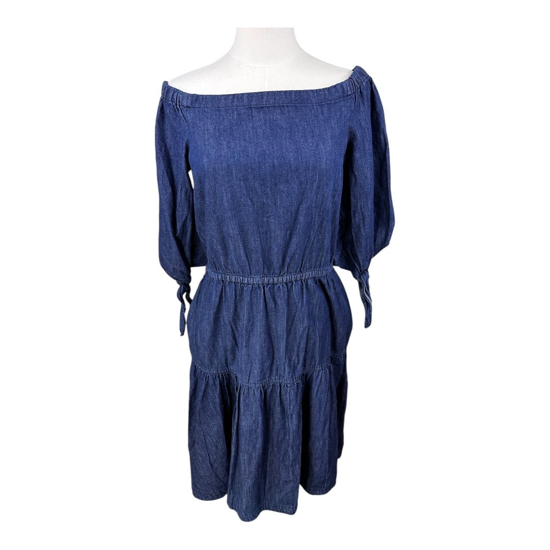 Lauren Ralph Lauren Denim Western Vintage Petite Dress Size 4*