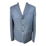 The Kooples Grey Trend Mens 2 Button Blazer Size 46 MSRP 575 New