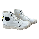 Palladium Pampa Hi HTG Supply Starlight White Mens Combat Boots 10 New