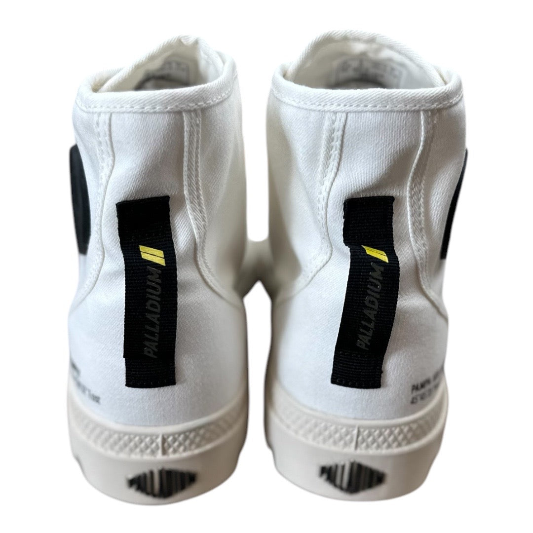 Palladium Pampa Hi HTG Supply Starlight White Mens Combat Boots 10 New