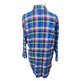 Lauren Ralph Lauren Plaid Mens Flannel Sleepwear Shirt Vintage Size Small*