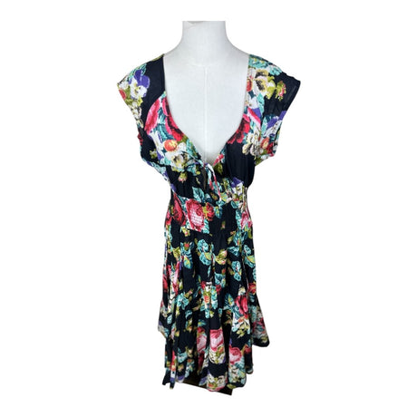 Chelsea & Theodore 100% Cotton Floral Dress Size Large New