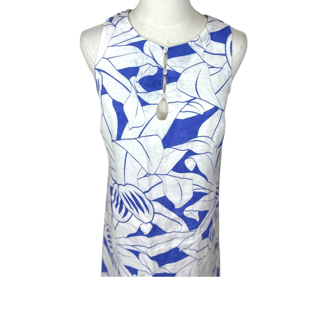 Island Company 100% Linen Castaway Shift Preloved Dress Size XS