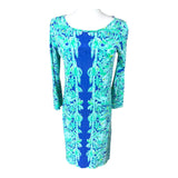 Lilly Pultzer Marlowe Koala Print Long Sleeve Preloved Dress Size Small*