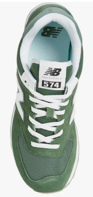 New Balance 574 Palm Tree Green Mens Sneakers