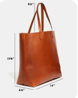 Madewell Tallahassee Large Leather Tote Preloved*