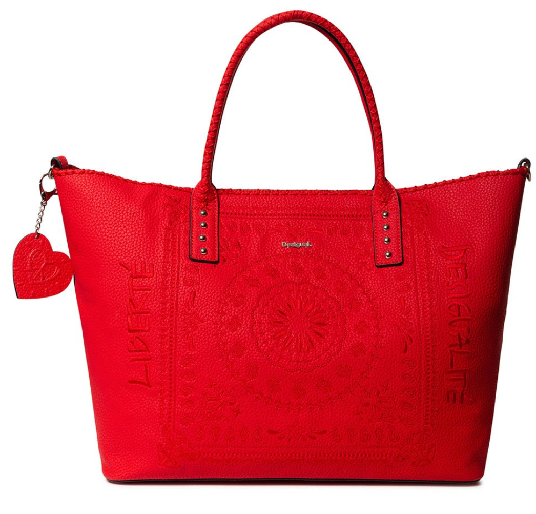 Desigual Soft Red Bandana Liberte Bag