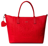 Desigual Soft Red Bandana Liberte Bag