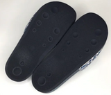 Johnny Was Blue Cheetah Slides Women