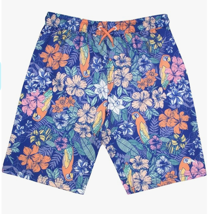 Tommy Bahama Youth Tropical Parrot Swim Shorts