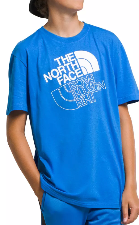 North Face Florida Orange Citrus or Blue Sky Youth Tee