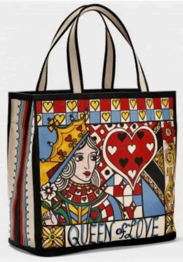 Brighton Queen of Love Tote Bag Vintage Preloved*