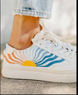 Soludos  Groovy Wave Ibiza White Leather Size 5.5 New