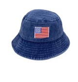 Boating Bucket Hat American Flag Unisex