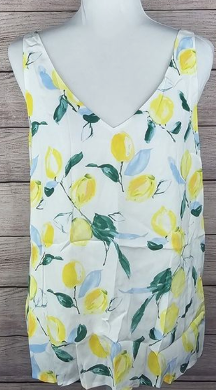 Joules Kyra Womens Lemon Tree Top