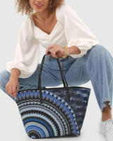 Desigual Blue Mandala Tote