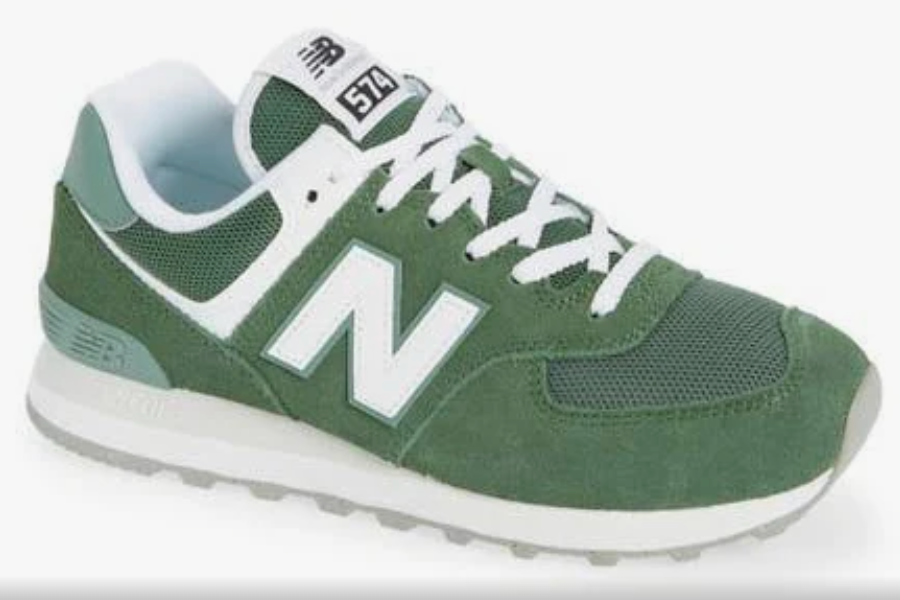 New Balance 574 Palm Tree Green Mens Sneakers