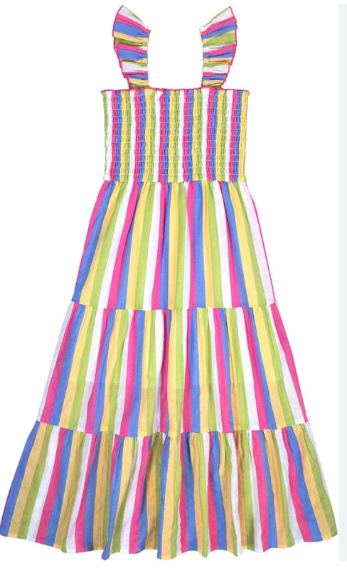 Zunie Candy Stripes Youth Girls Sundress