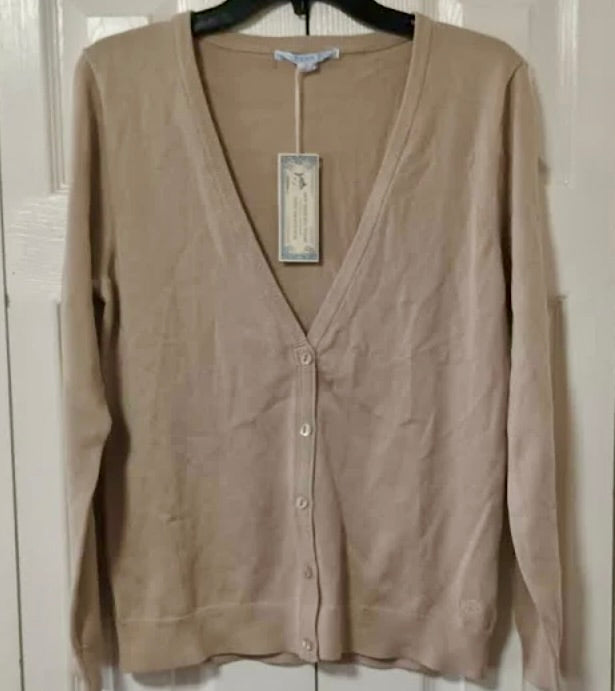 Southern Tide Tan Womens Cardigan