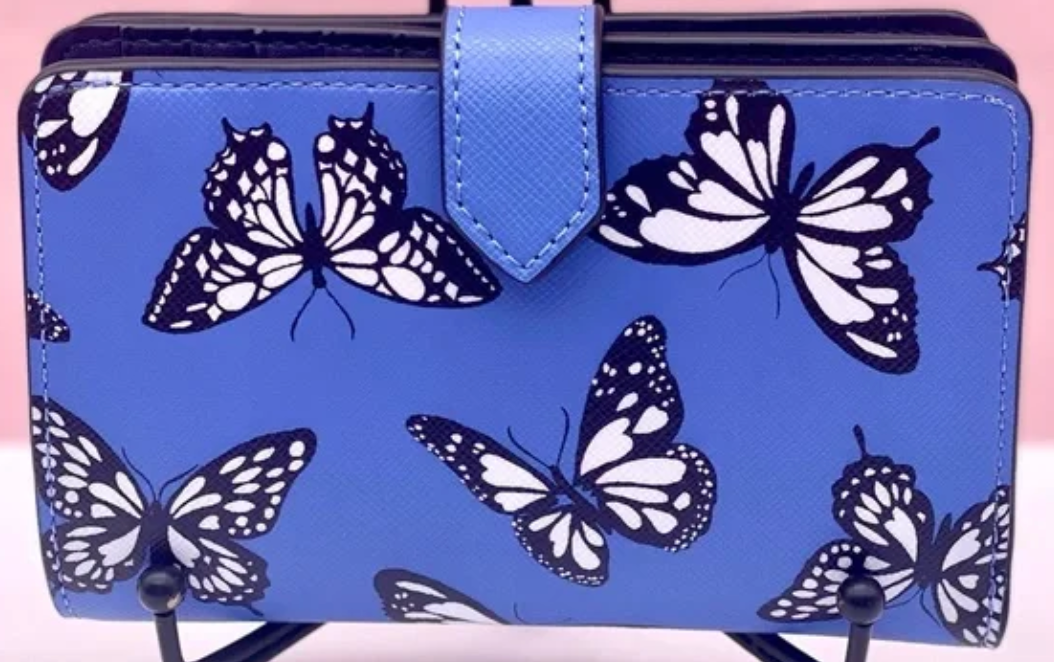 Kate Spade Butterfly World Bifold Wallet