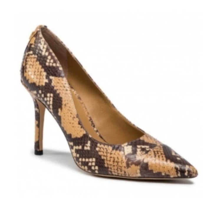 LAUREN Ralph Lauren Lanette Python Embossed Pump Size 8