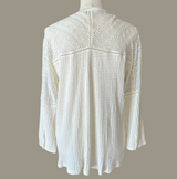 Lucky Brand Vintage Cream Crochet Tops*