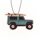 Jeep with Surfboard Jumbo Air Freshener